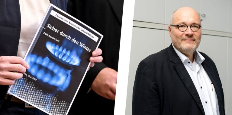 Christian Rehtanz hat den Zwischenbericht er Expertenkommission Gas und Wäre im Interview eingeschätzt.