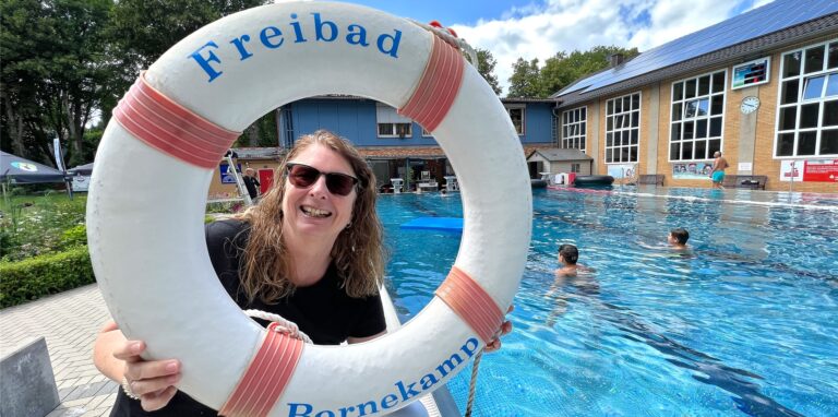 Jessica Mense vom Freibad Bornekamp Unna