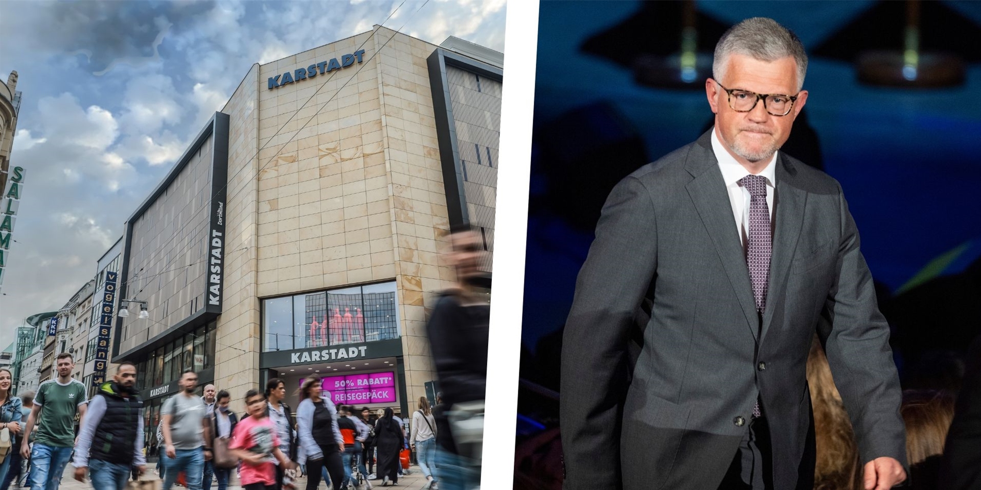Was Sie am Donnerstag in Dortmund wissen müssen: Dem Warenhaus-Konzern Galeria Karstadt Kaufhof geht das Geld aus. Und: Der ukrainische Botschafter Melnyk kritisiert deutsche Firmen – auch den Dortmunder Pumpenbauer Wilo.