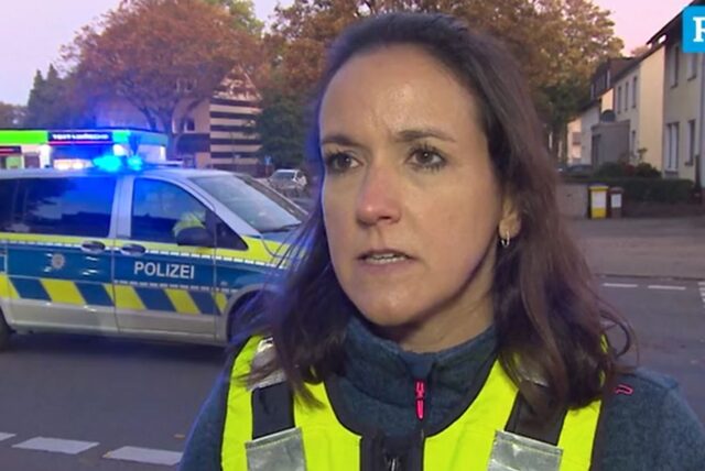 Polizeisprecherin Nina Kupferschmidt äußert sich zum Vorfall in Dortmund-Dorstfeld.