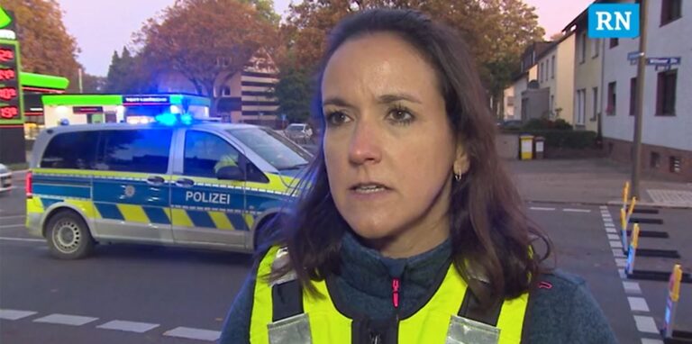 Polizeisprecherin Nina Kupferschmidt äußert sich zum Vorfall in Dortmund-Dorstfeld.