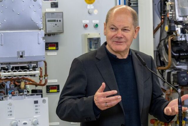Bundeskanzler Olaf Scholz (SPD)