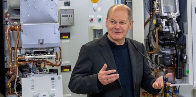 Bundeskanzler Olaf Scholz (SPD)