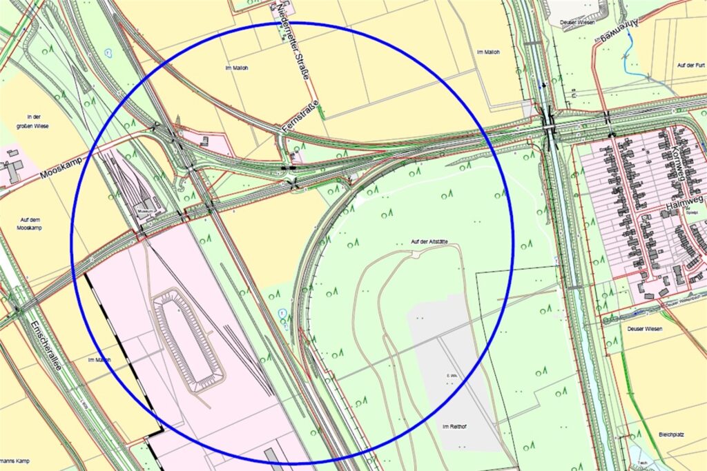 Der Evakuierungsradius beträgt 500 Meter. Der Evakuierungsradius beträgt 500 Meter.