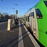 Der Bahnhof in Mengede.