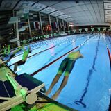 Das Schwimmbecken im Südbad in Dortmund