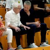 Präsident Dr. Reinhard Rauball und der damalige BVB-Abteilungsleiter Andreas Heiermann im Gespräch.
