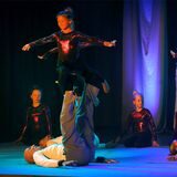 Beim Weihnachtsvarieté im studio theater standen Profis auf der Bühne. Aber auch die Kinder aus dem Balu zeigten, was sie können.