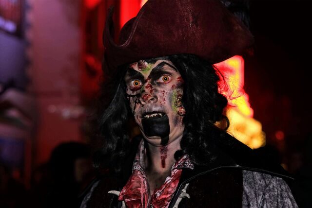 Der gruselige „Captain Henry Hawks“.