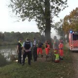 Rettungseinsatz am Kanal: Für den Mann kam aber jede Hilfe zu spät.
