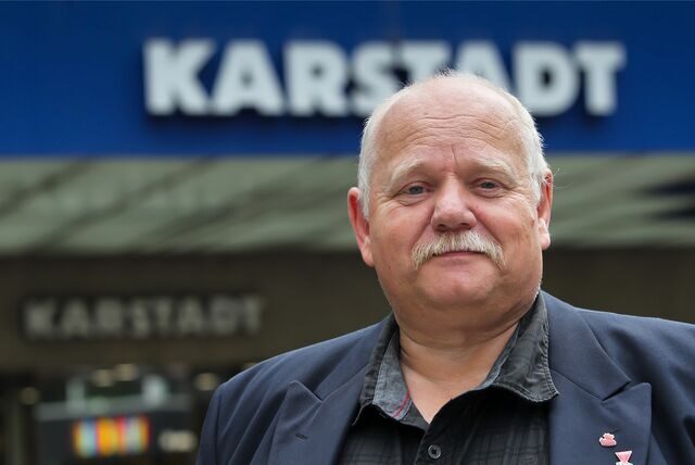 Gerhard Löpke, Ex-Betriebsratschef bei Karstadt in Dortmund (Archibvild).