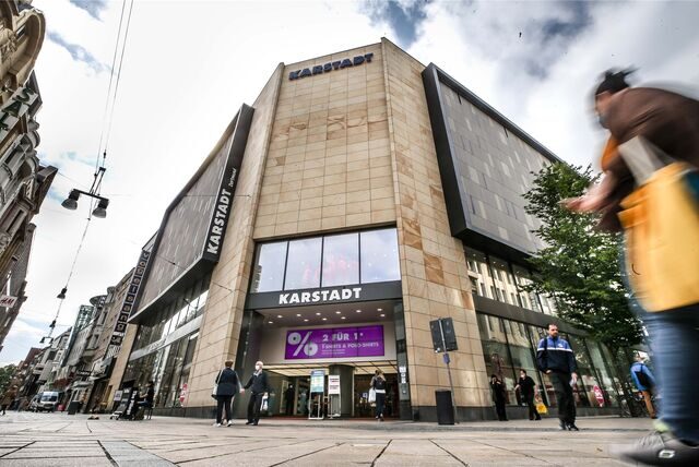 Das Karstadt-Gebäude am Westenhellweg