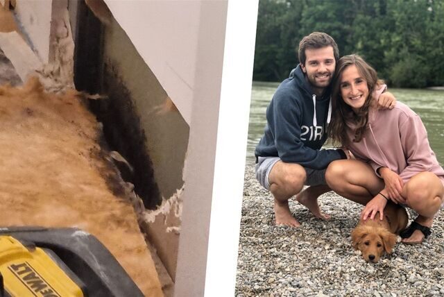 Emma und Max wohnen seit September 2021 im Berswordt-Carrée. Wegen des Schimmelbefalls ihrer Wohnung wollen sie nun wieder ausziehen.