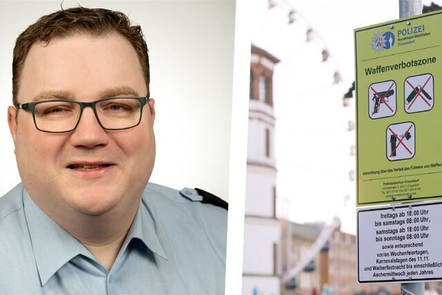 Thorsten Fleiß, Leiter der Düsseldorfer Polizeiinspektion Mitte