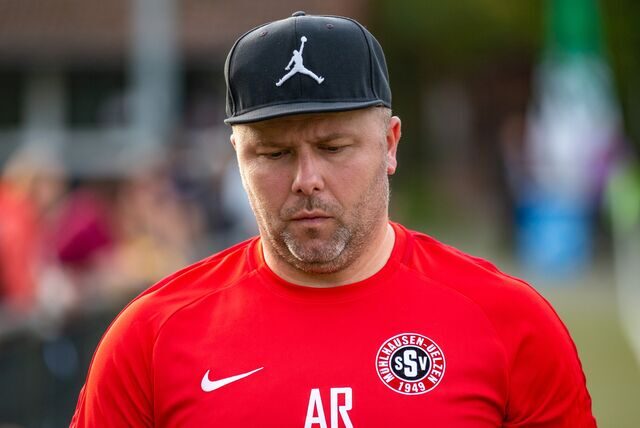 Mühlhausens Trainer Adrian Ruzok