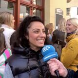 Ein Fand der Backstreet Boys im Gespräch mit RN-Reporter Bastian Pietsch