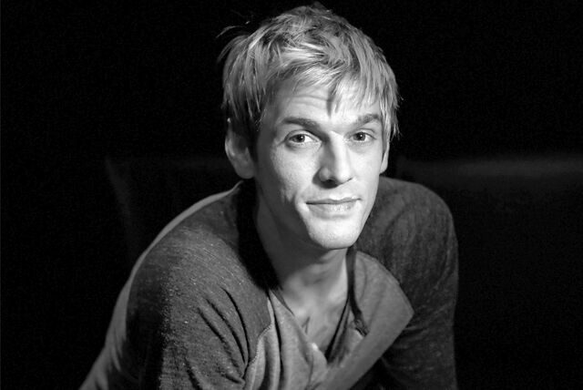 Sänger Aaron Carter, aufgenommen in Berlin.