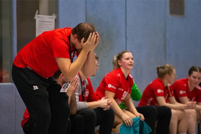 Trainer André Brandt und der HC TuRa Bergkamen stehen vor einer schwierigen Rückrunde.