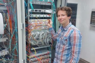 Informatiklehrer Tim Erdbrügge sieht das Berufskolleg Werne bei der digitalen Transformation auf einem guten Weg.