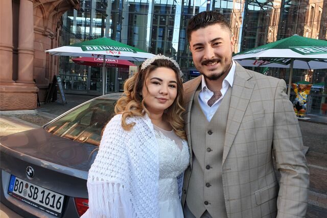 Sena und Oguzhan gaben sich am 10.11. in Dortmund das Ja-Wort.