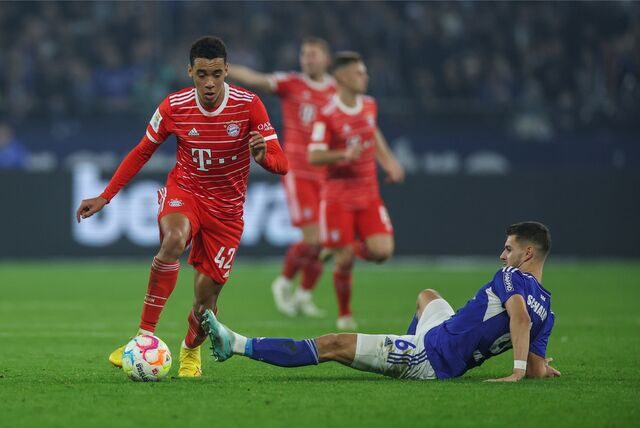 Jamal Musiala, Bayern München; Tom Krauß, Schalke 04