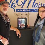 Dietmar und Frauke Nowodworski zeigen ihre Installation „Das Versprechen“