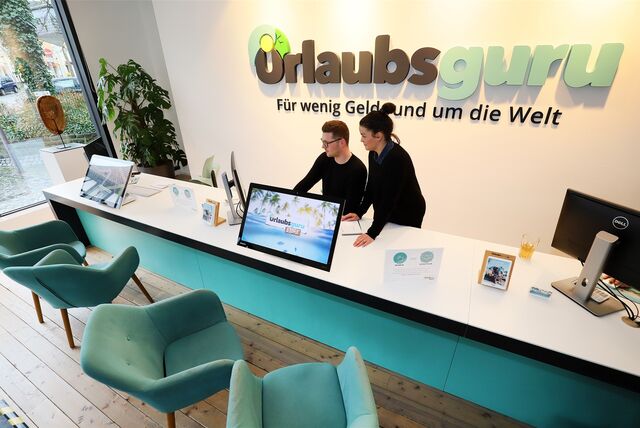 Bis zum Ausbruch der Corona-Pandemie hatte Urlaubsguru in mehreren Städten eigene Läden, zum Beispiel in Unna. 2020 hat das Unternehmen diesen und weitere Standorte geschlossen.