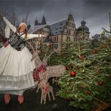 Zur traumhaften Kulisse für einen ganz besonderen Weihnachtsmarkt werden am ersten Advents-Wochenende wieder das Schloss Bodelschwingh und der Schlosspark.