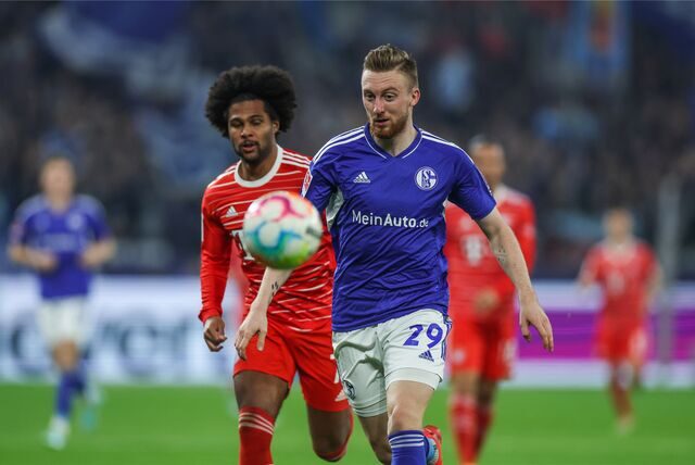 Tobias Mohr, Schalke 04; Serge Gnabry, Bayern München
