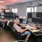 So sieht es im elektronischen Stellwerk für die Bahnstrecke Dortmund-Herne aus. Das Stellwerk für den Hauptbahnhof wartet noch auf Erneuerung.