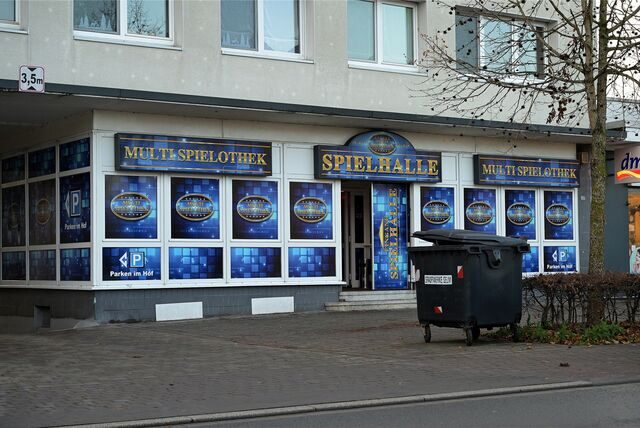 Die Spielhalle auf der Kreisstraße in Selm