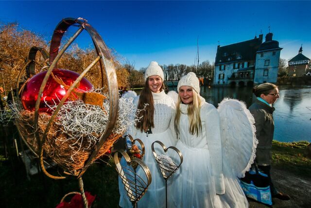 Der Markt Weihnachtsflair ist stets ein beliebtes Ereignis in der Vorweihnachtszeit.