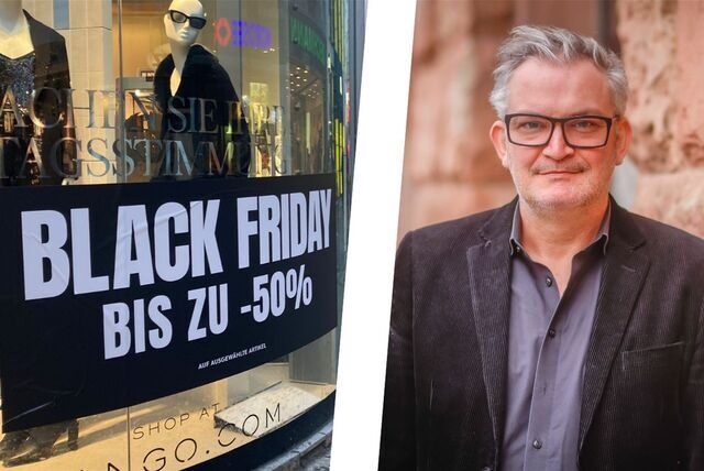 Viele große Ketten werben in Dortmund mit hohen Rabatten zum Black Friday. Die Fachhändler sind laut City-Ring-Sprecher Tobias Heitmann zurückhaltender.