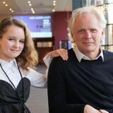 Die erst 14-jährige Lisa Marie Trense ist schon eine erfahrene Schauspielerin. Mit Produzent Arek Gielnik präsentierte sie den Film „Lucy ist jetzt Gangster“ in der Cineworld.