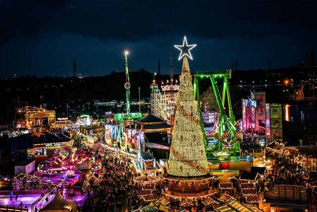 Gelände des Cranger Weihnachtszaubers