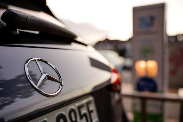 Ein Mercedesstern.