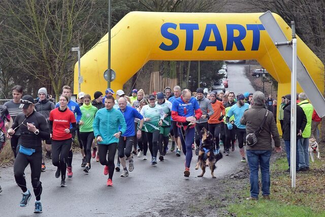 Beim Silvesterlauf 2018 war die Teilnahme noch groß.