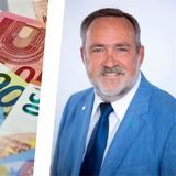 Wolfgang Scharf ist Geschäftsführer Creditreform Dortmund und schätzt die finanzielle Lage der Menschen in Lünen ein.