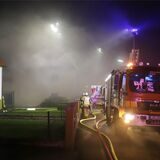 Am Abend des zweiten Weihnachtsfeiertages brannte die Turnhalle der Viktoriaschule. Die Polizei geht aktuell von Brandstiftung aus.