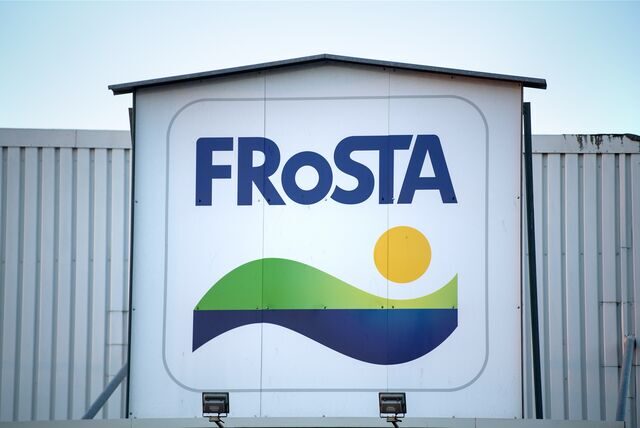 Das Logo der Firma Frosta.