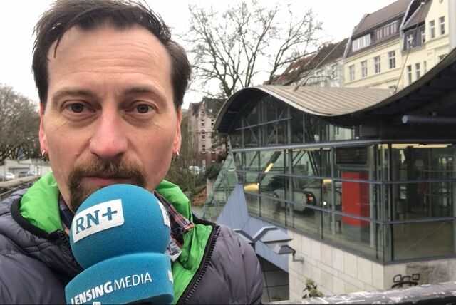 Die U-Bahn-Station an der Möllerbrücke in Dortmund – RN-Reporter Björn Althoff berichtet vor Ort.