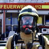 Ein Mitglied der Freiwilligen Feuerwehr der Stadt Kamen.