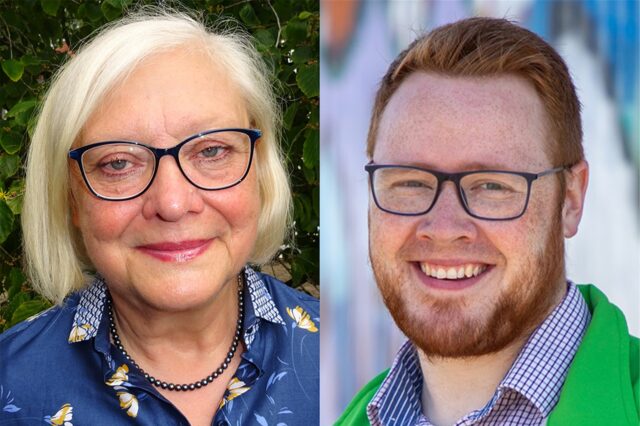 Regina Ranft und Maximilian Ziel bilden das neue Sprecherteam der Grünen im Kreis Unna.