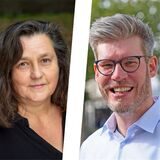 Anke Schneider (Grüne) und Dennis Kobus (Freie Wähler) hinterfragten die Pläne, die eine Bebauung des Schulgartens am Gymnasiums vorsehen.
