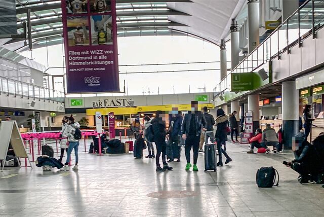 Der Flughafen in Dortmund