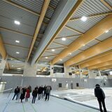 Bald geht es in der neuen Sporthalle an der Dammwiese zur Sache.