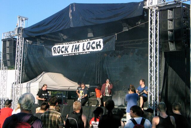 Das Festival „Rock im Loch“ wurde zuletzt 2011 gefeiert. Nun soll es wiederbelebt werden.