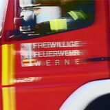 Die Freiwillige Feuerwehr in Werne musste mehrfach ausrücken in der Silvesternacht – größere Einsätze blieben aber aus.