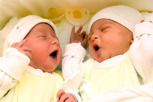 zwei Babys