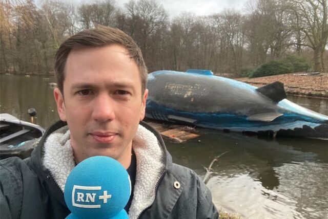 Der Riesen-Hai im Fredenbaumpark soll jetzt geborgen werden.
